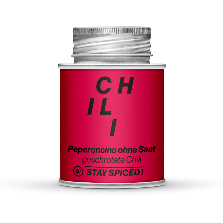 Mieto karkea chili ilman siemeniä.